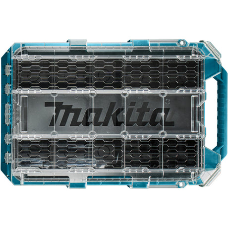 Płaska skrzynka narzędziowa Makita Maktrak P-91051 (niebiesko-czarna)