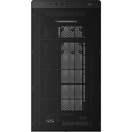 Obudowa mini mini tower Aerocool Stormfront (czarna | 2x USB-A | 1x USB-C | okienko)