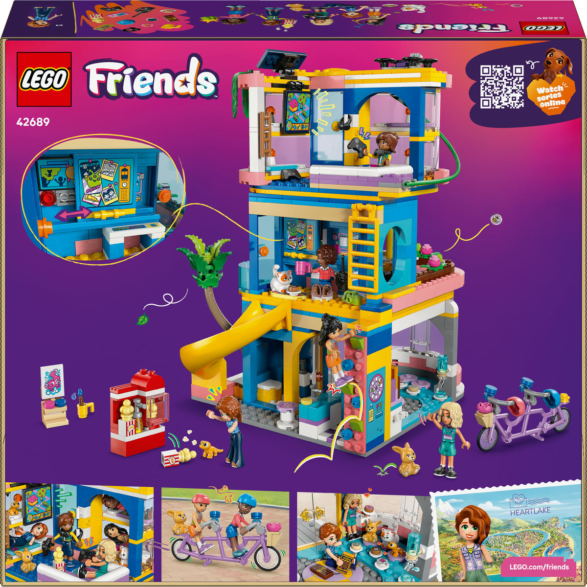 Lego Friends 42689 Klub w Heartlake