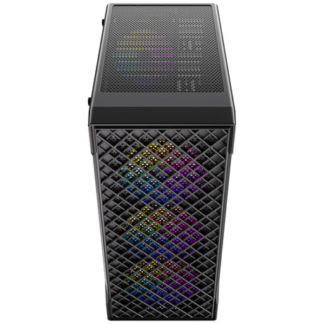 Obudowa midi tower Antec vx320 argb (czarna | 3x usb-a | szkło hartowane)