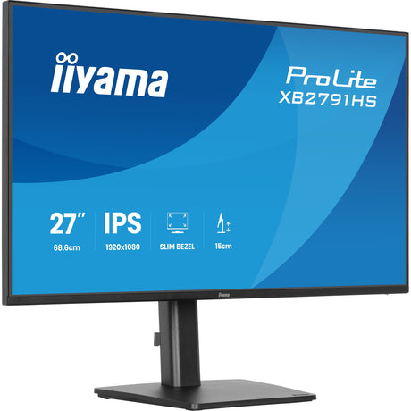 Monitor Iiyama prolite xb2791hs-b1 27 (czarny (matowy), 120 hz, hdmi, displayport, audio)