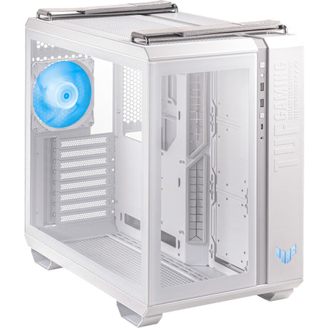 Obudowa Asus tuf gaming gt502 plus midi tower (biała | 2x USB-A | 1x USB-C | szkło hartowane)