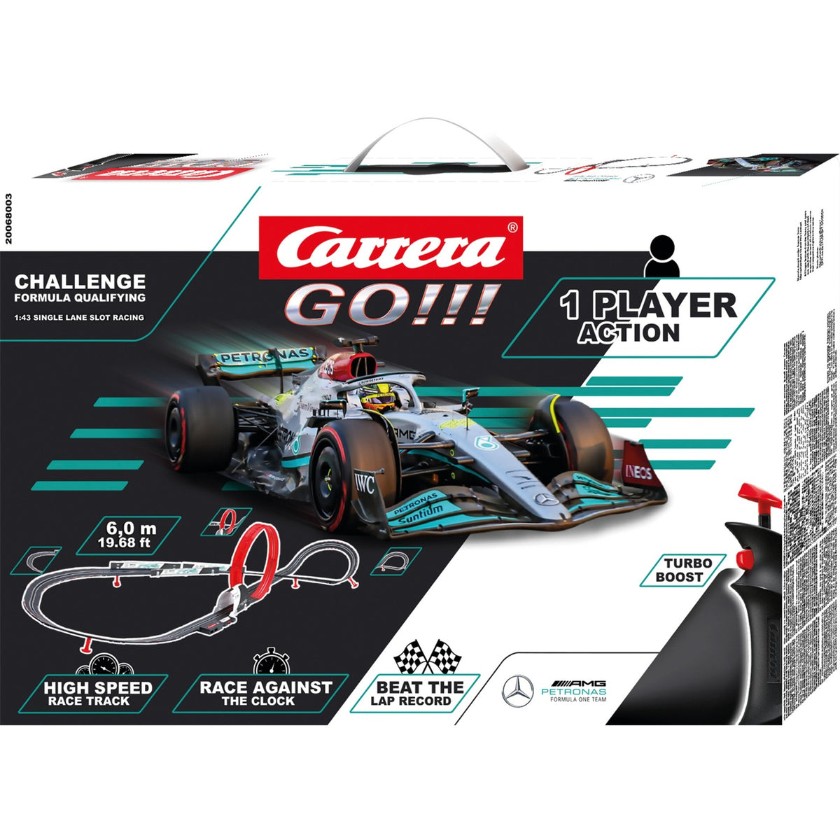 Carrera, idź!!! wyzwanie - tor wyścigowy kwalifikacyjny formuły