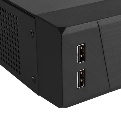 Obudowa HTC Silverstone sst-ml10b (czarna | 2x usb-a)