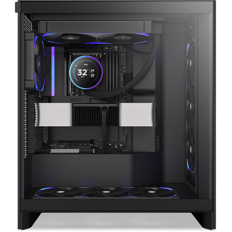Wentylator wydajności Nzxt F280x RGB (czarny, 2 sztuki, 280 x 140 x 30 mm, pwm)