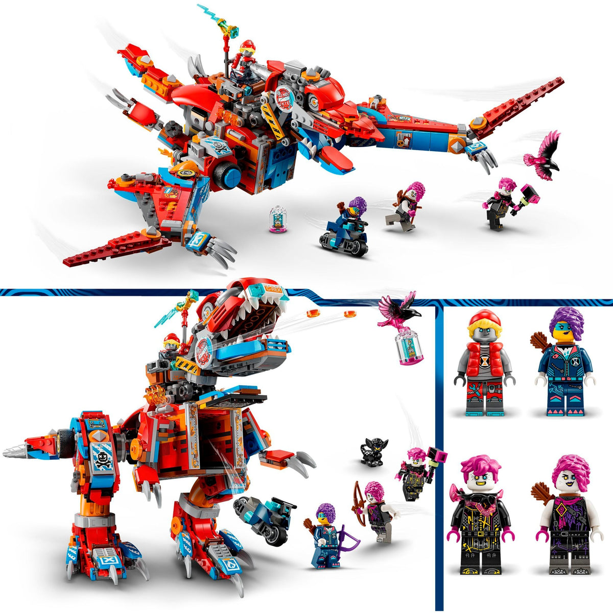 Lego Dreamzzz – dinozaur-robot Coopers ok. zabawki konstrukcyjne Rex (71484)
