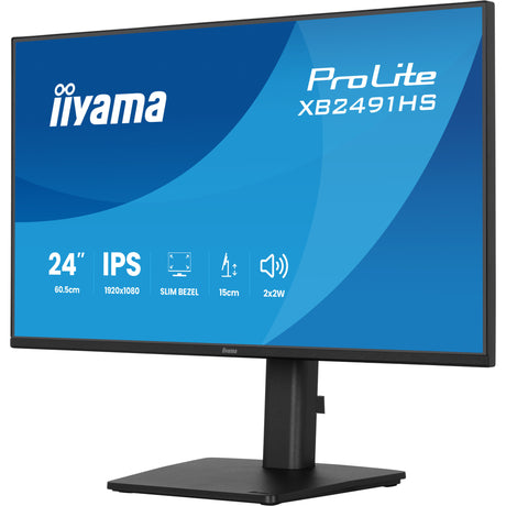 Monitor Iiyama prolite xb2491hs-b1 23.8 (czarny, 120 hz, hdmi, displayport, audio)