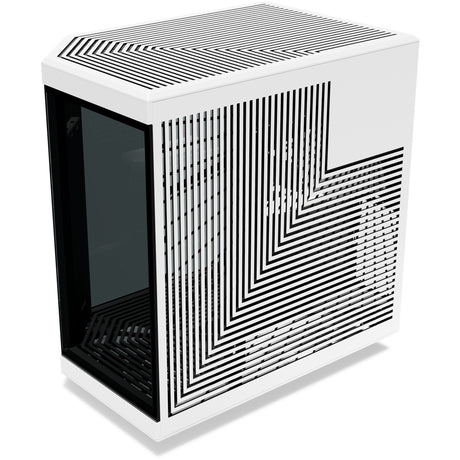 Hyte y70 touch nieskończona obudowa midi tower (biały czarny | 2x USB-A | 1x USB-C | szkło hartowane)