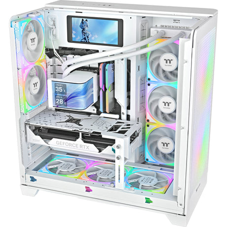 Thermaltake Magcurve 360 Ultra ARGB Sync AIO Liquid Cooler - Snow Edition Chłodzenie wodne (białe)