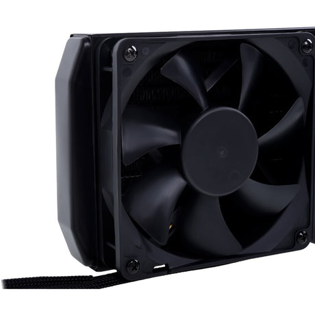 Chłodzenie wodne Alphacool eisbaer 360 (czarne, 4-pinowe złącze wentylatora pwm)