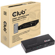 Adapter 4-portowy Club 3D HDMI 2.0 UHD Switchbox (czarny, CSV-1370)