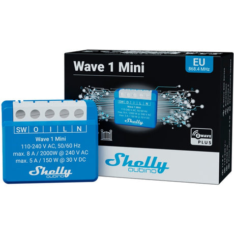 Shelly Qubino Wave 1 miniprzełącznik z-wave