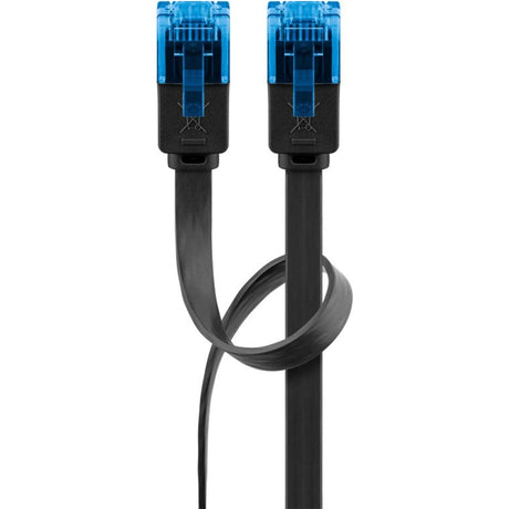 Kabel płaski Goobay cat 6a u utp (czarny, 20 metrów)