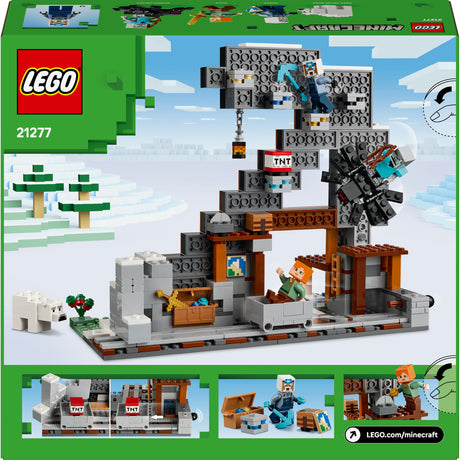 Zestaw Lego Minecraft Kopalnia kilofów dla dzieci - 21277