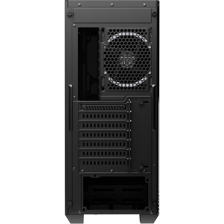 Sharkoon vs9 rgb czarna obudowa midi tower (czarna | 2x usb-a | 1x usb-c | rgb | szkło hartowane)