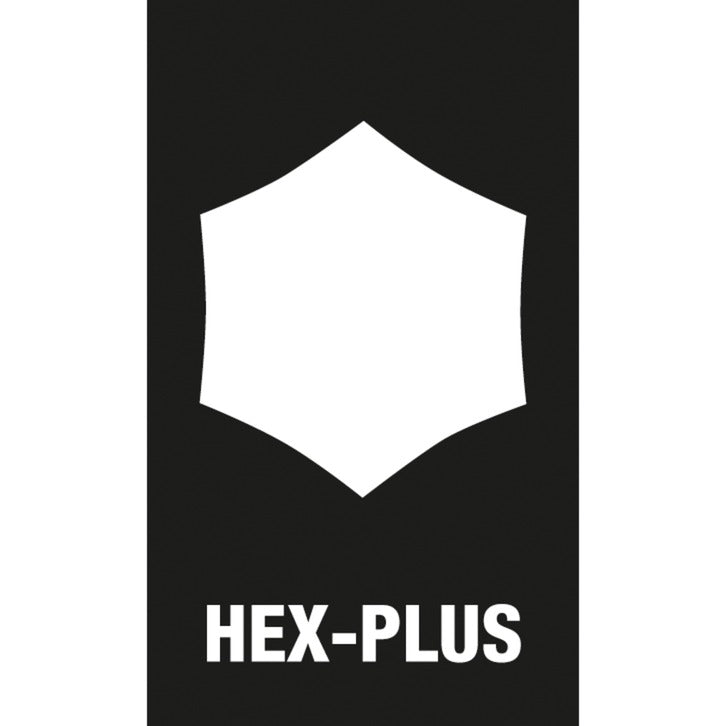 Zestaw kluczy sześciokątnych Wera 950 9 hex-plus wielokolorowy HF 1 (czarny, 9-częściowy, kodowany kolorami)