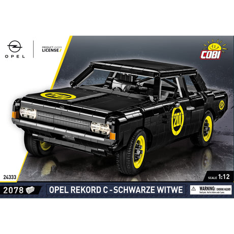 Cobi opel rekord c schwarze witwe constructiespeelgoed