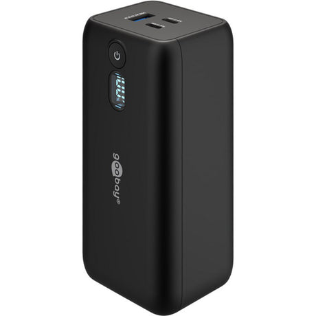 Power bank do laptopa Goobay (czarny, 20 000 mAh, zasilanie)