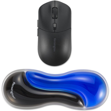 Podpórka pod nadgarstek Kensington slim duo pod mysz żelową trackball (niebieski czarny)