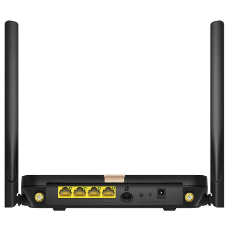 Router siatkowy Cudy AC1200 Wi-Fi Mesh 4G LTE Cat4 (czarny, siatkowy, aplikacja, gniazdo Nano SIM)