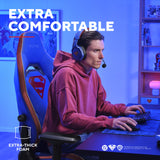 Fotel gamingowy Trust GXT 721SM Ruya Pro Superman (niebieski czerwony)