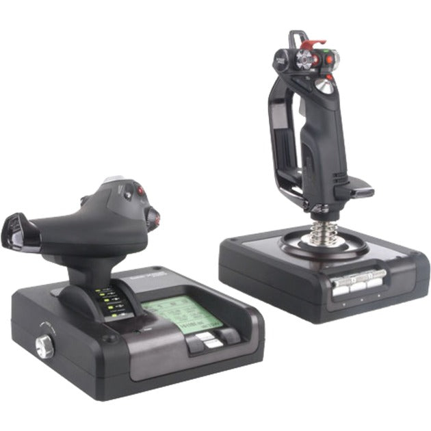 Gorące gry lotnicze Logitech g Saitek x52 pro