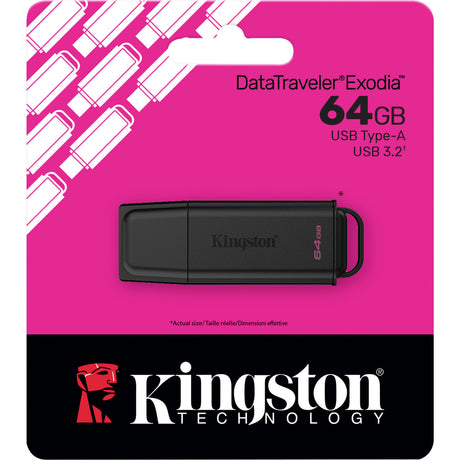 Pendrive Kingston Data Traveler Exodia 64 GB (czarny, USB-A 3.2 gen 1 (5 GBit s))