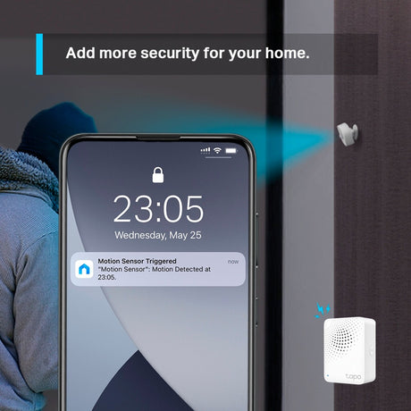 Inteligentny czujnik ruchu Tp-link Tapo T100 - wykrywanie ruchu