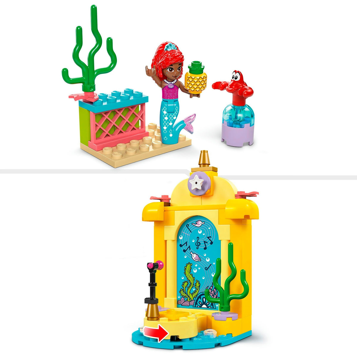 Lego Disney Princess - zabawka konstrukcyjna sceny muzycznej Ariel (43235)