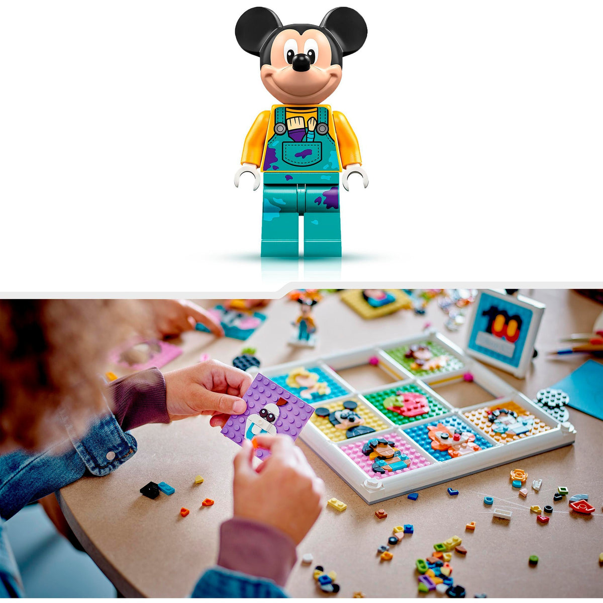 Lego Disney - 100 lat animacji Disneya, zabawki konstrukcyjne (43221)