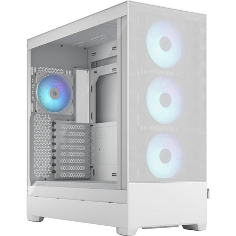 Fractal design pop xl air rgb obudowa typu big tower (biały | 2x usb-a | rgb | szkło hartowane)