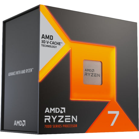Procesor AMD Ryzen 7 7700x3D, 4 GHz (4,5 GHz Turbo Boost) z gniazdem AM5 (odblokowany, w pudełku)