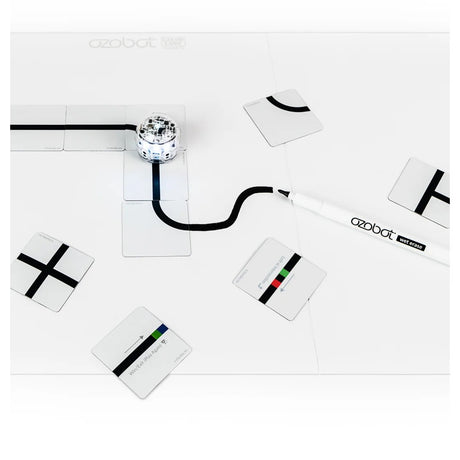 Magnesy Ozobot oznaczone kolorami: podstawowy zestaw robota