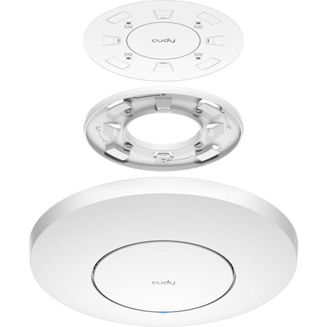 Punkt dostępowy Cudy ax3000 Wi-Fi 6 2,5g (biały, ap3000, zasilacz DC, siatka)