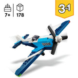 Lego Creator 3 w 1 - lotnictwo: zabawka konstrukcyjna samolotu wyścigowego (31160)