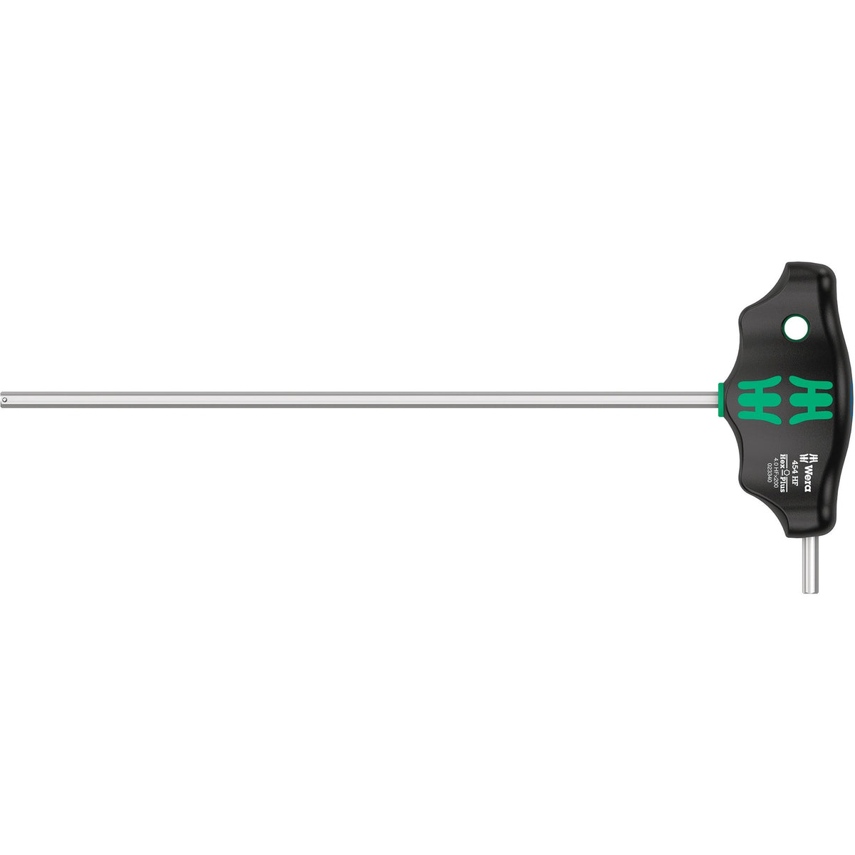 Wera 454 5 hf shk zestaw 1 zestaw wkrętaków Wkrętak z rękojeścią T hex-plus z funkcją przytrzymywania (czarno-zielony, 5 sztuk)