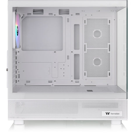 Thermaltake view 270 tg argb - obudowa midi tower śnieżna (biała | 2x USB-A | 1x USB-C | RGB | szkło hartowane)