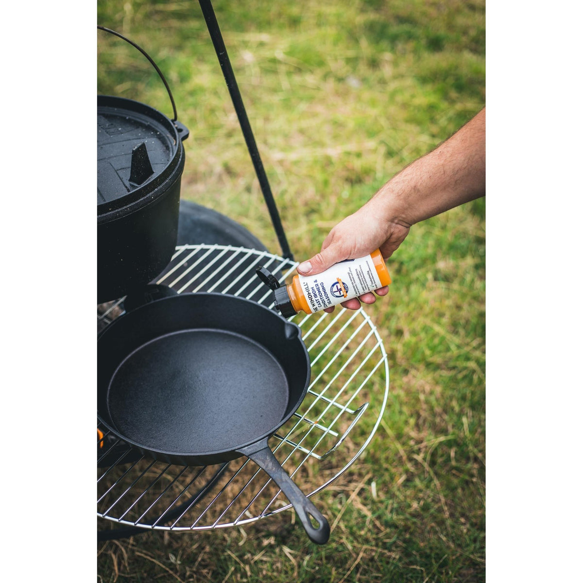 Wiatrak sezonowy olej kondycjonujący do żeliwa (250 ml)