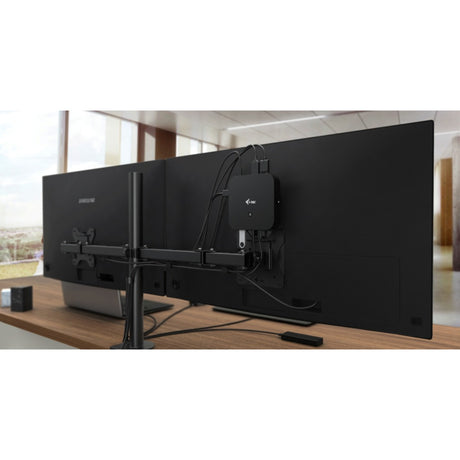 Stacja dokująca I-tec USB-C HDMI DP z zasilaniem 65W + uniwersalna ładowarka 77 W (czarna)