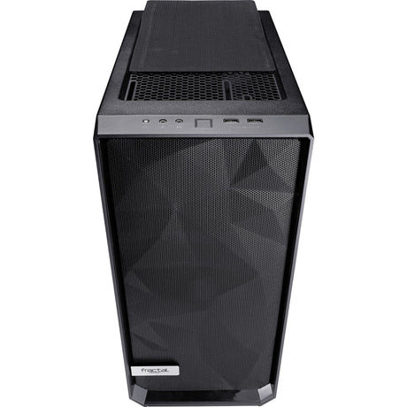 Obudowa midi tower o konstrukcji fraktalnej meshify c (czarna | 2x USB-A | szkło hartowane)