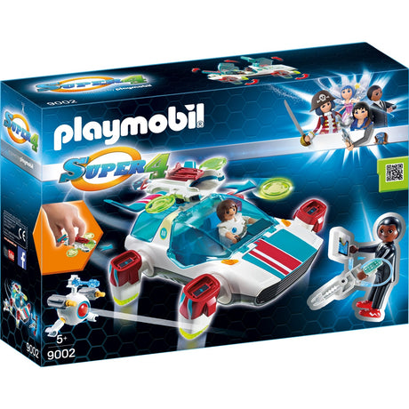 Playmobil super 4 - fulgurix z zabawkami do budowy genów (9002)