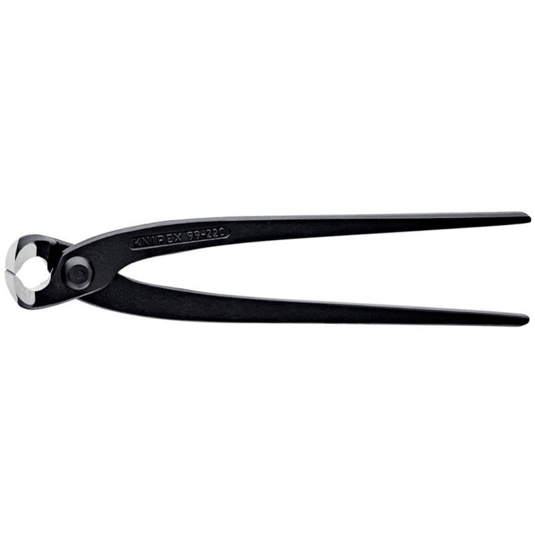 Szczypce monierskie Knipex (szczypce rabic i plecionki) 9900220 (czarne)