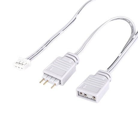 Wentylator obudowy Silverstone Shark Force 140 argb (biały, 140 x 140 x 25 mm, pwm, 4-1 pin argb (led 5 V))