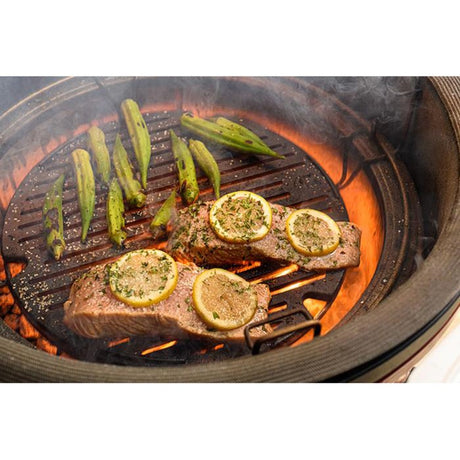 Płyta przypalająca Kamado Joe do modeli Classic I, II, III i Joe Jr. ruszt do grillowania (czarny, ø 34cm)