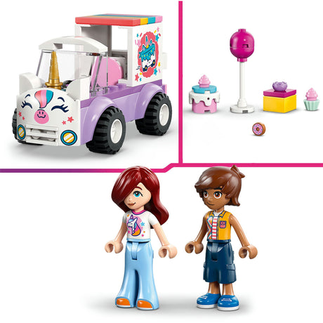 Lego Friends 42675 Samochód dostawczy ciast z jednorożcem