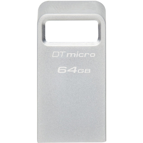Pendrive Kingston Data Traveller micro 64 GB (srebrny, dtmc3g2 64 GB, USB 3.2 gen 1)