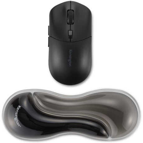 Podpórka pod nadgarstki pod mysz żelową Kensington slim duo trackball (szary czarny)