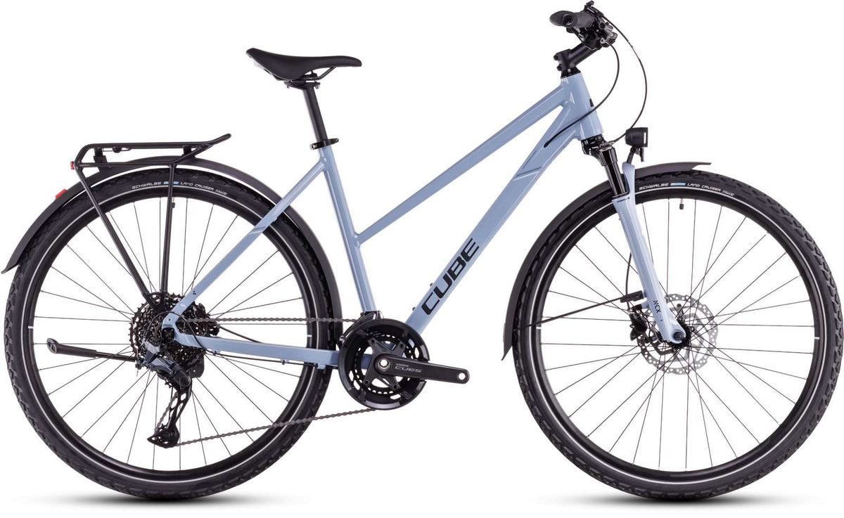 Cube nature exc allroad Lady pigeonblue'n'black