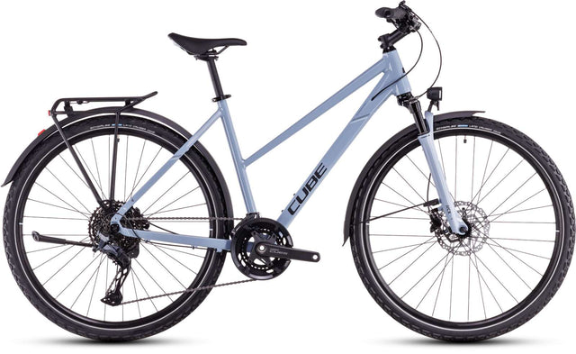 Cube nature exc allroad Lady pigeonblue'n'black