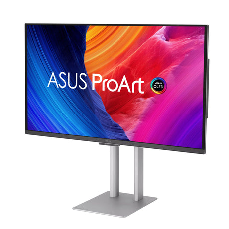 Monitor Asus proart pa27ucdmr 26.5 4k UHD (srebrny, hdmi, displayport, usb-a, usb-c, 2x Thunderbolt 4)